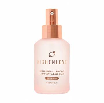 Лубрикант на водной основе HighOnLove Water-Based Lubricant с маслом семян каннабиса, 120 мл Лубрикант на водной основе HighOnLove Water-Based Lubricant с маслом семян каннабиса, 120 мл