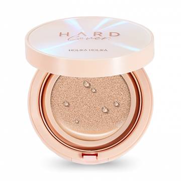 Тональный кушон для лица Holika Holika Hard Cover Glow Cushion EX Set со сменным блоком, 02 Petal, 2*14 г Тональный кушон для лица Holika Holika Hard Cover Glow Cushion EX Set со сменным блоком, 02 Petal, 2*14 г