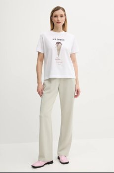 Хлопковая футболка Samsoe Samsoe SACAMINO