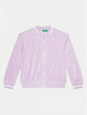 United Colors Of Benetton Світшот 3UK0C503W Фіолетовий Regular Fit United Colors Of Benetton Світшот 3UK0C503W Фіолетовий Regular Fit