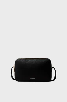 Женская черная сумка EMBOSSED Черный ONESIZE Calvin Klein LV04F3276G