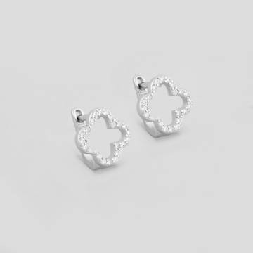 Серебряные серьги Minimal 520751б Серебряные серьги Minimal 520751б
