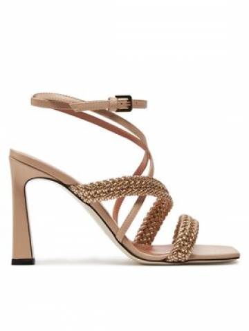 Pollini Босоніжки SA16449C0ITW190A Бежевий Pollini Босоніжки SA16449C0ITW190A Бежевий