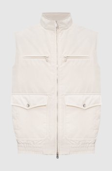 Бежевый жилет