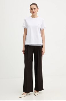 Хлопковая футболка Twinset