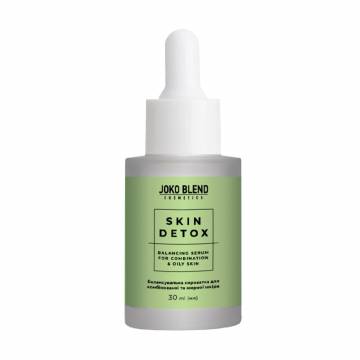 Балансирующая сыворотка для лица Joko Blend Skin Detox Balancing Serum для комбинированной и жирной кожи, 30 мл Балансирующая сыворотка для лица Joko Blend Skin Detox Balancing Serum для комбинированной и жирной кожи, 30 мл