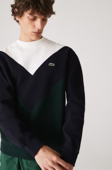 Lacoste толстовка чоловіча Colorblock з круглим вирізом