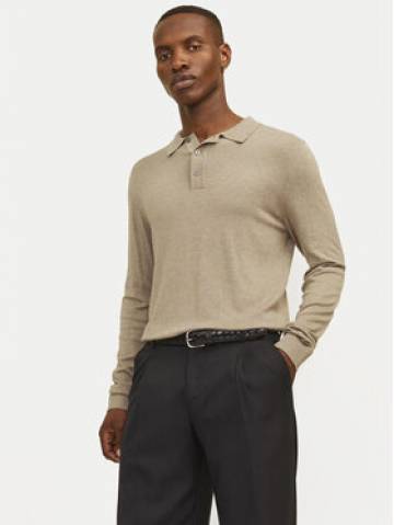 Jack&Jones Поло William 12259650 Бежевий Regular Fit Jack&Jones Поло William 12259650 Бежевий Regular Fit
