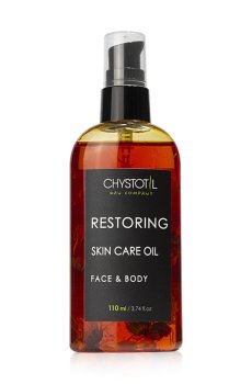 Уценка! Восстанавливающее масло для лица и тела Chystotil Restoring Skin Care Oil, 110 мл