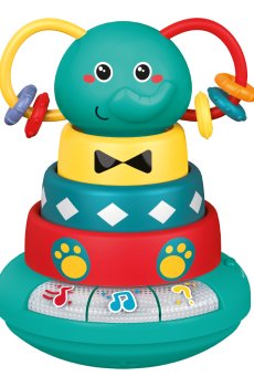 Розвивальна іграшка Kiddi Smart Слоненя Грайко (1305-UK)