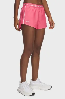Женские розовые шорты Tech Play Up Shorts Розовый S Under Armour 1389882-672