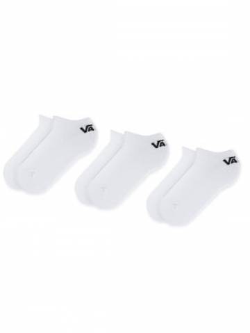 Vans Набір з 3 пар низьких жіночих шкарпеток Classic Low VN000XS0WHT Білий Vans Набір з 3 пар низьких жіночих шкарпеток Classic Low VN000XS0WHT Білий