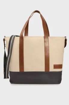 Бежевая сумка TH CASUAL TOTE Бежевый ONESIZE Tommy Hilfiger AM0AM13368