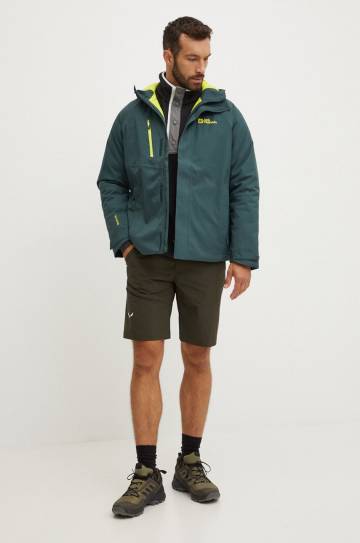 Куртка outdoor Jack Wolfskin Troposphere цвет зелёный Куртка outdoor Jack Wolfskin Troposphere цвет зелёный