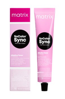 Безаммиачный тонер для волос Matrix SoColor Sync Pre-Bonded Alkaline Toner на щелочной основе, тон-в-тон, Clear, 90 мл