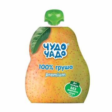 Детское фруктовое пюре Чудо-Чадо Груша, от 4 месяцев, 90 г Детское фруктовое пюре Чудо-Чадо Груша, от 4 месяцев, 90 г