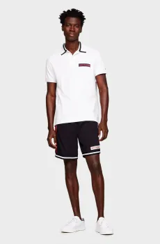 Мужские темно-синие шорты SPORT MONOTYPE Синий L Tommy Hilfiger MW0MW34416