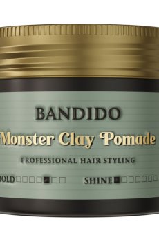 Мужская помада для укладки волос Bandido Monster Clay Pomade, 125 мл