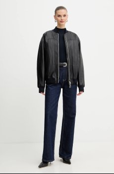 Шерстяная футболка BOSS Faleri