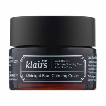 Успокаивающий ночной крем для лица Dear Klairs Midnight Blue Calming Cream, 30 мл Успокаивающий ночной крем для лица Dear Klairs Midnight Blue Calming Cream, 30 мл