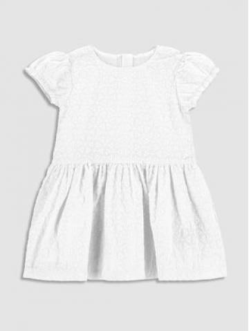 Coccodrillo Повсякденна сукня WC3128201EBG Білий Regular Fit Coccodrillo Повсякденна сукня WC3128201EBG Білий Regular Fit