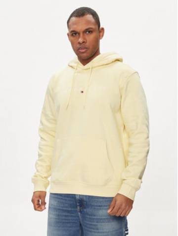 Tommy Jeans Світшот Linear Logo DM0DM17985 Жовтий Regular Fit Tommy Jeans Світшот Linear Logo DM0DM17985 Жовтий Regular Fit
