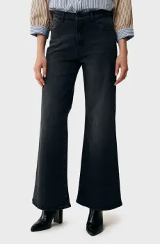 Женские черные джинсы Denim wide leg LYNN Черный 28 Mexx MF006202143W