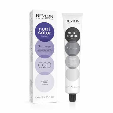 Тонирующий крем-бальзам для волос Revlon Professional Nutri Color Filters Fashion 020 Lavender, 100 мл Тонирующий крем-бальзам для волос Revlon Professional Nutri Color Filters Fashion 020 Lavender, 100 мл