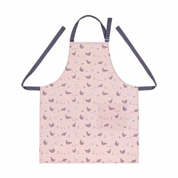 Фартук с регулируемой завязкой Home Line Прогулка с цыплятами, розовый/баклажан (полупанама) (183700) Фартук с регулируемой завязкой Home Line Прогулка с цыплятами, розовый/баклажан (полупанама) (183700)