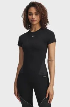 Женская черная футболка UA Vanish Seamless SS Черный XL Under Armour 6000642-001