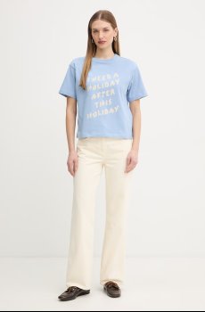 Хлопковая футболка MAX&Co. MCLFERIALE