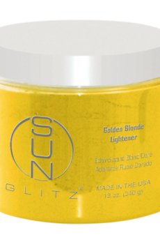 Порошок для осветления волос Sunglitz Golden Blonde Lightener Powder, 340 г