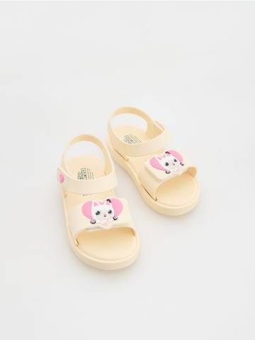 Reserved - GIRLS` SANDALS - кремовий - 053EH-01X Reserved - GIRLS` SANDALS - кремовий - 053EH-01X