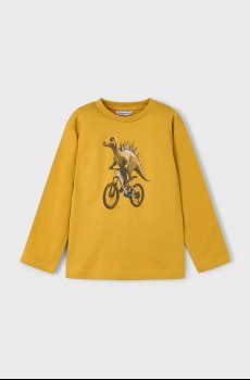 Хлопковый детский лонгслив Mayoral