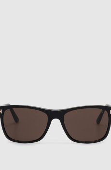 Черные очки Giulio с логотипом