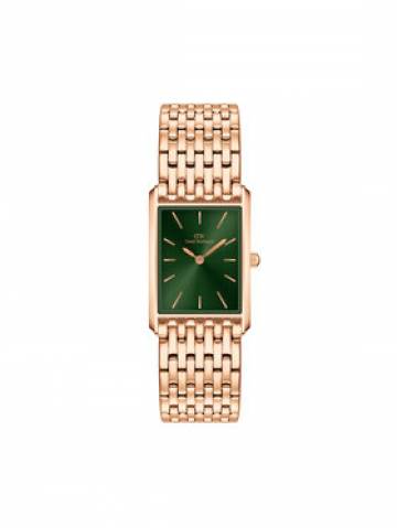 Daniel Wellington Годинник Bound 9-Link Emerald DW00100704 Золотий Daniel Wellington Годинник Bound 9-Link Emerald DW00100704 Золотий