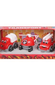 Игровой набор Technok Мини Пожарный транспорт, от 3 лет (6153)