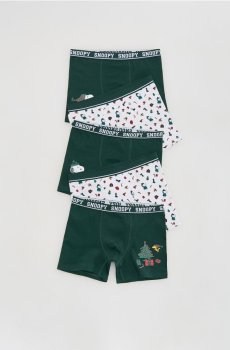 Reserved - Труси Snoopy 5 пакети - темно-зелений - 631GX-79X