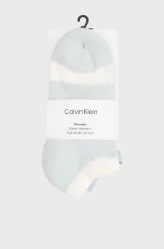 Женские носки (2 пары) SNEAKER GLOSSY Разноцветный 35-38 Calvin Klein 701230600