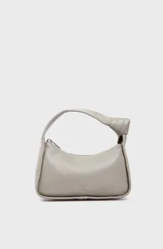 Женская серая сумка KNOTTED MINI BLOCK20 Серый ONESIZE Calvin Klein K60K612372