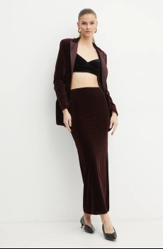 Велюровая юбка MAX&Co.