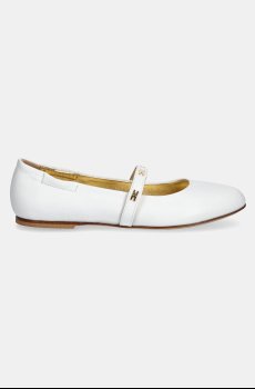 Детские кожаные балетки Elisabetta Franchi