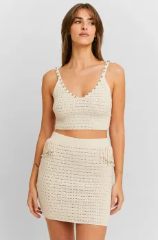 Женская бежевая юбка Бежевый XS Tally Weijl SSKCOKENI