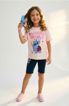 Бавовняний трикотажний комплект Stitch - різнобарвний