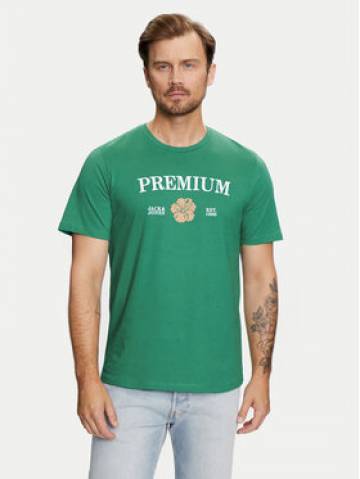 Jack&Jones Футболка Jprblaalfie 12259673 Зелений Regular Fit Jack&Jones Футболка Jprblaalfie 12259673 Зелений Regular Fit