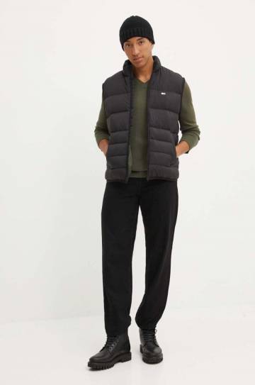 Хлопковый свитер Tommy Jeans цвет зелёный лёгкий DM0DM19192 Хлопковый свитер Tommy Jeans цвет зелёный лёгкий DM0DM19192