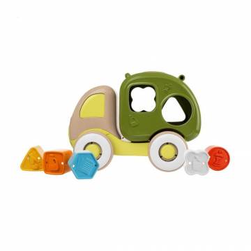 Детская игрушка-сортер Chicco Eco+ Грузовик, от 10 месяцев, 20*13*15 см, 6 деталей (11158.00) Детская игрушка-сортер Chicco Eco+ Грузовик, от 10 месяцев, 20*13*15 см, 6 деталей (11158.00)