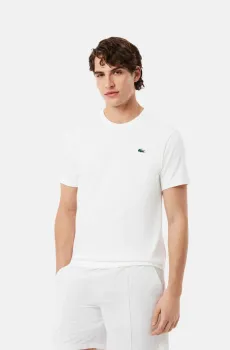 Мужская белая футболка Белый S Lacoste TH4762001