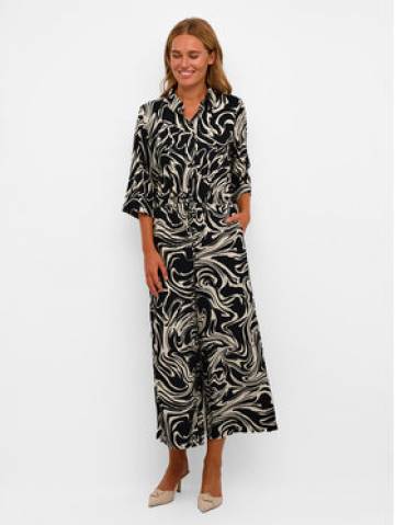 Kaffe Комбінезон Carmen 10508452 Чорний Loose Fit Kaffe Комбінезон Carmen 10508452 Чорний Loose Fit