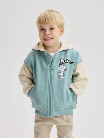 Reserved - Бомбер Snoopy - світло-бірюзовий - 991CH-60X Reserved - Бомбер Snoopy - світло-бірюзовий - 991CH-60X